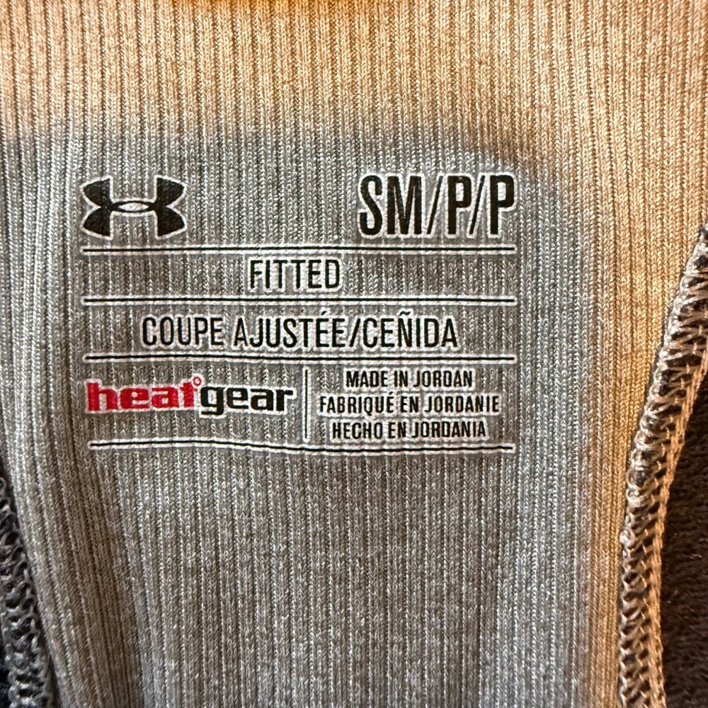 Under Armour HeatGear Ribbed Racerback Tank Top - Picture 3 of 3